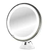 Miroir lumineux grossissant x7 orientable 360° fixation ventouse