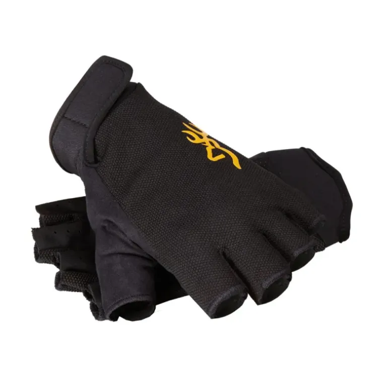 Mitaines Pro Shooter polyester poluréthane noir jaune S à XL