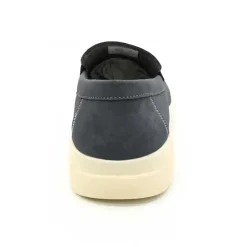 Mocassins bleus textile semelle PU mesh du 40 au 46