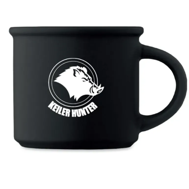 Mug Keiler Hunter Chasse Céramique Noir 300ml logo 2