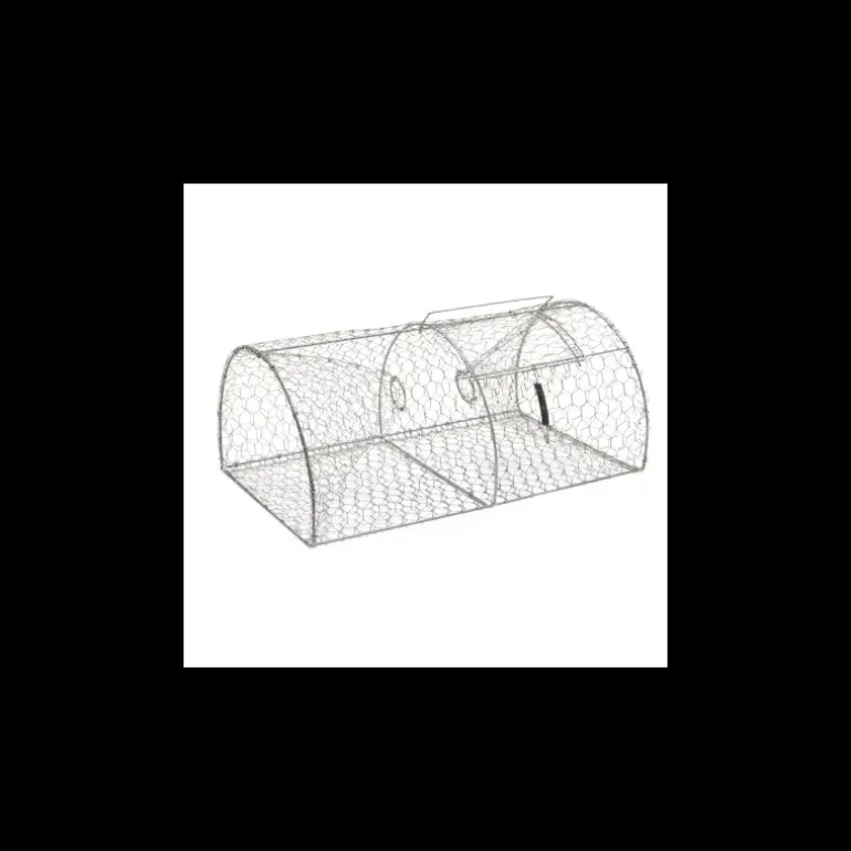 Nasse à écrevisses galvanisée maille 20 mm Longueur 50 cm