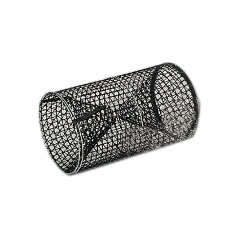 Nasse à écrevisses plastifiée 50 cm Diam 30 cm 2 entrées