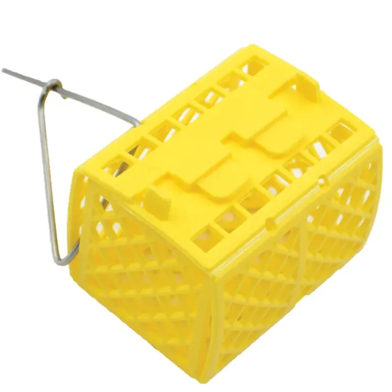 Nasse à écrevisses plastifiée 50 cm Diam 30 cm 2 entrées