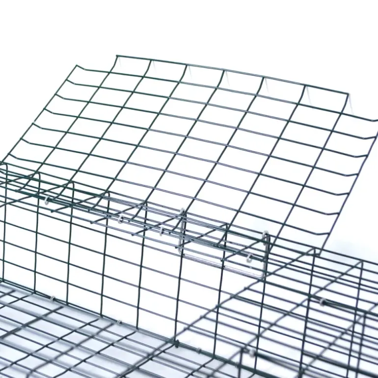 Nasse à rats musqués 2 entrées Longueur 80 cm