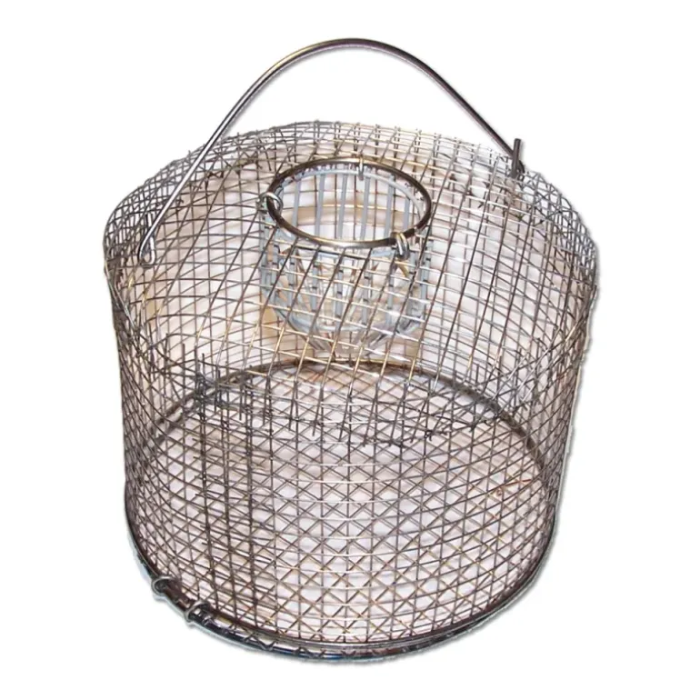 Nasse ronde acier galvanisé souris Diamètre 14cm