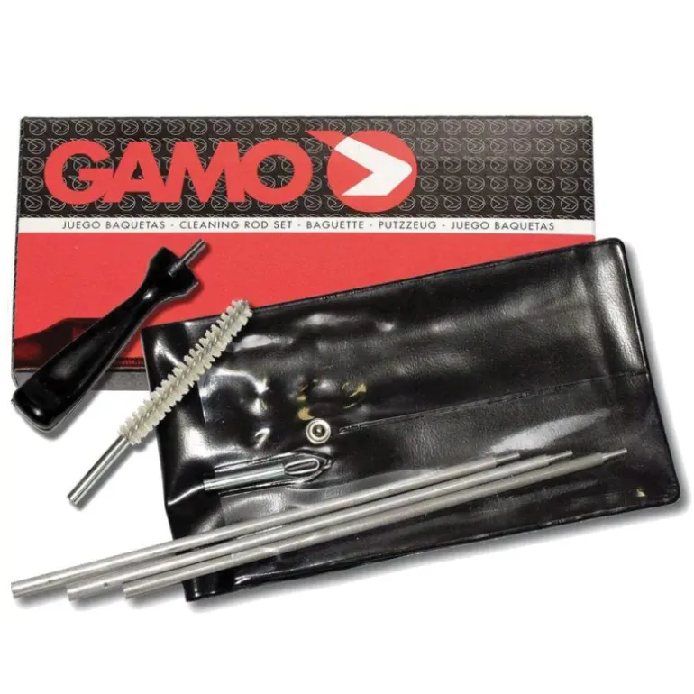 Nécessaire de nettoyage pour carabine air comprimé canon 4,5mm