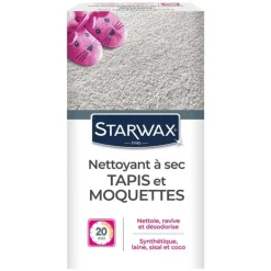 Nettoyant à sec pour tapis et moquettes Starwax 500g