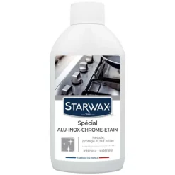 Nettoyant spécial alu inox chrome étain Starwax 500ml