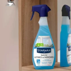 Nettoyant Spécial Vitres et Miroirs Dégraissant Starwax 500ml