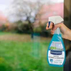 Nettoyant Spécial Vitres et Miroirs Dégraissant Starwax 500ml