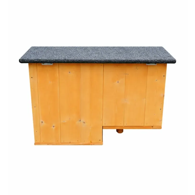 Nichoir chicane en bois pour canards d'ornement - 45x27x33cm