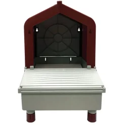 Nid de ponte en plastique NOVITAL - Gris et bordeaux - 37x44x33 cm
