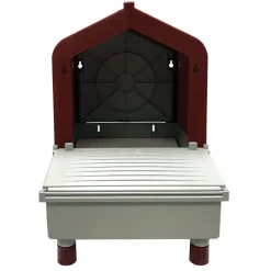Nid de ponte en plastique NOVITAL - Gris et bordeaux - 37x44x33 cm