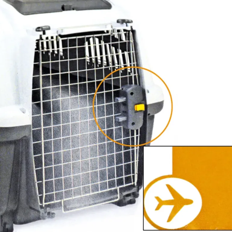 Option kit vis cage de transport animaux IATA