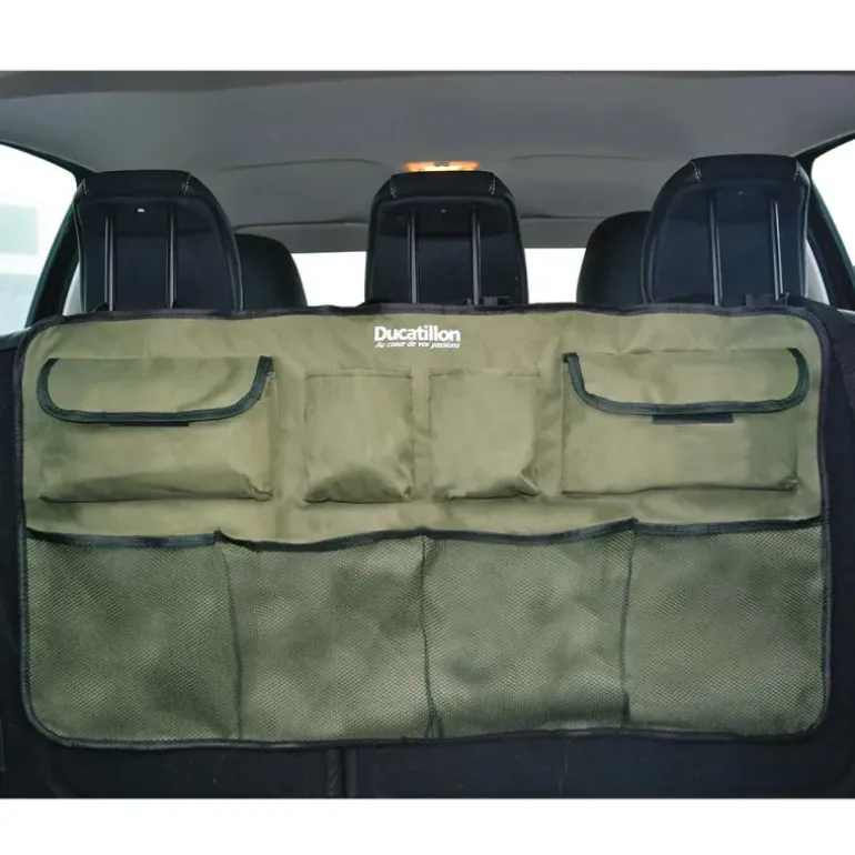 Organiseur Coffre Multi-Poches polyester 600D kaki 46x95 cm