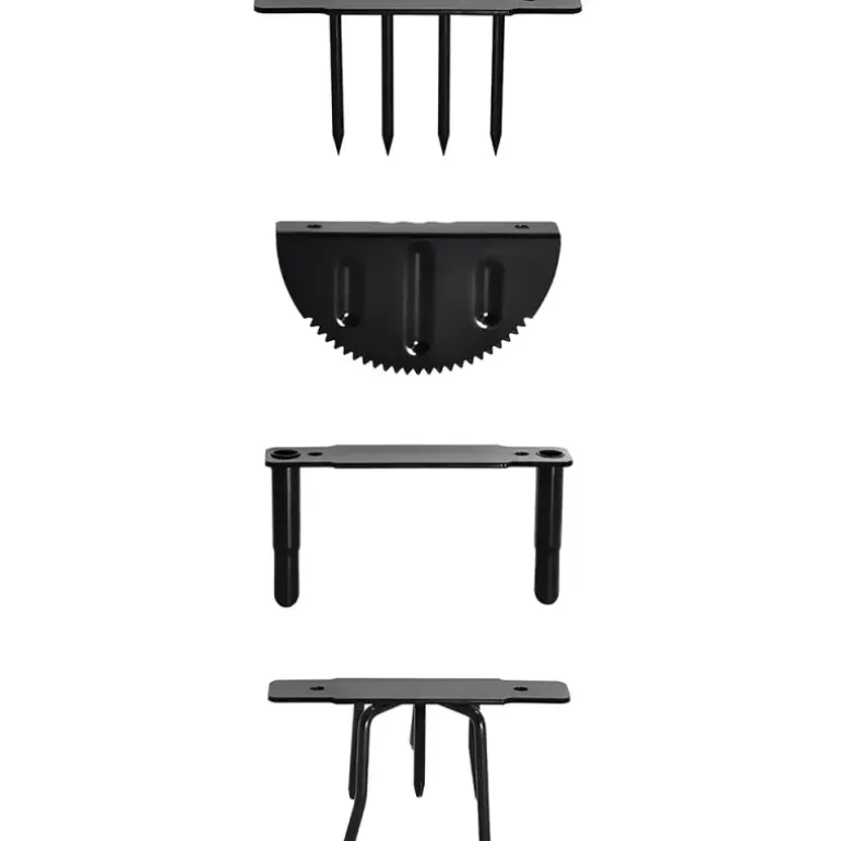 Outil de jardinage 4 en 1 acier 98 x 30 x 6 cm