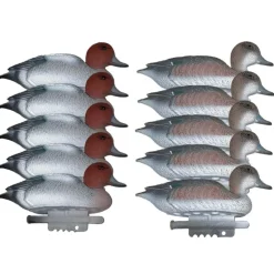 Pack 10 appelants canards siffleurs en plastique résistant