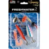 Pack 4 leurres eau douce N°2 Abu Garcia - Lac Rivière Étang