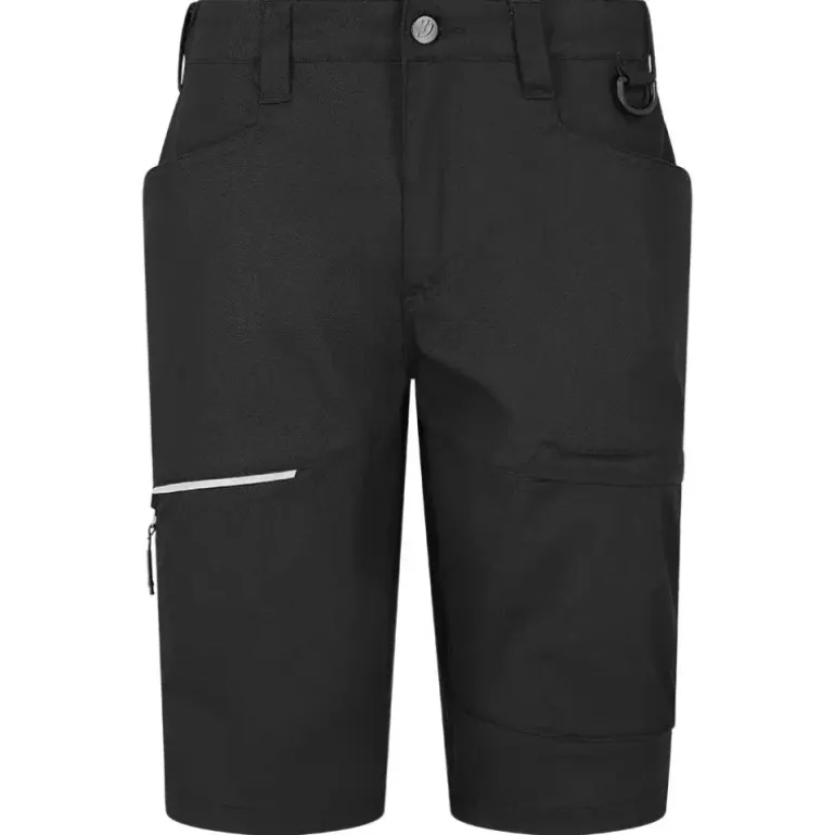 Pack 2 shorts travail Mekong gris extensible 260g/m²