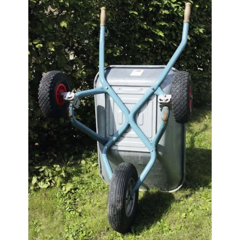 Paire de roues stabilisatrices diam. 25 cm pour brouette universelle