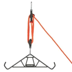Palonnier et treuil robuste pour gros gibier - Charge max 544 kg