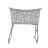 Panier à linge sur pieds - Corbeille textile rangement linge