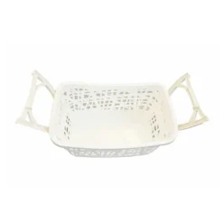Panier à linge sur pieds - Corbeille textile rangement linge