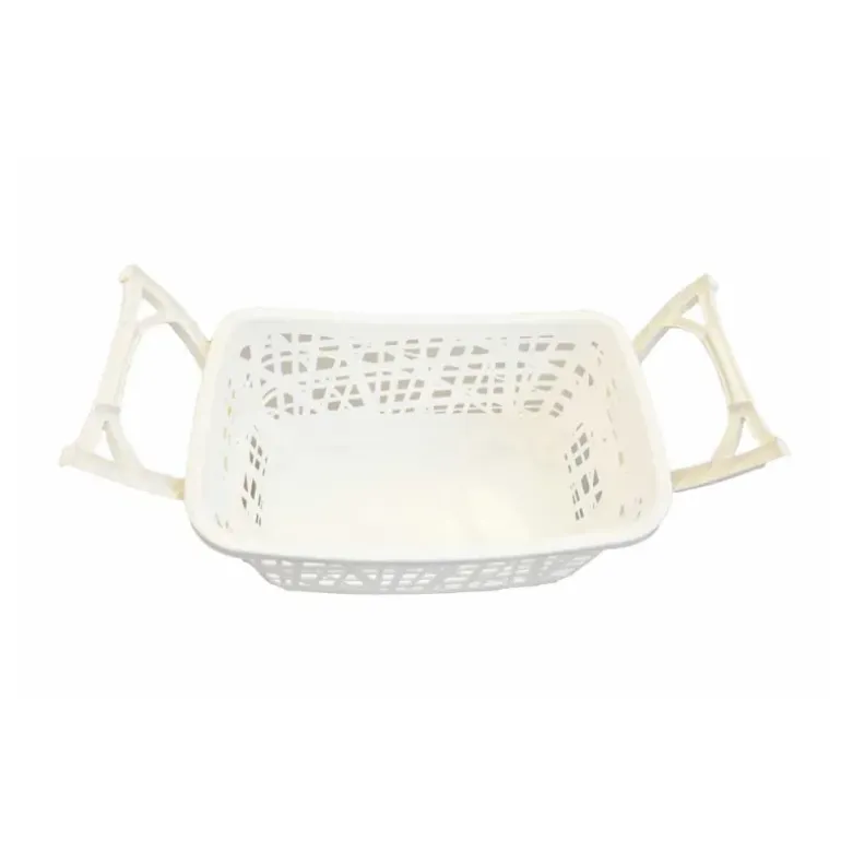 Panier à linge sur pieds - Corbeille textile rangement linge