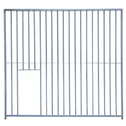 Panneau de chenil à barreaux 1,5m ouverture pour niche - Hauteur 184cm