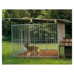 Panneau de chenil à barreaux 1,50m - Hauteur 184cm