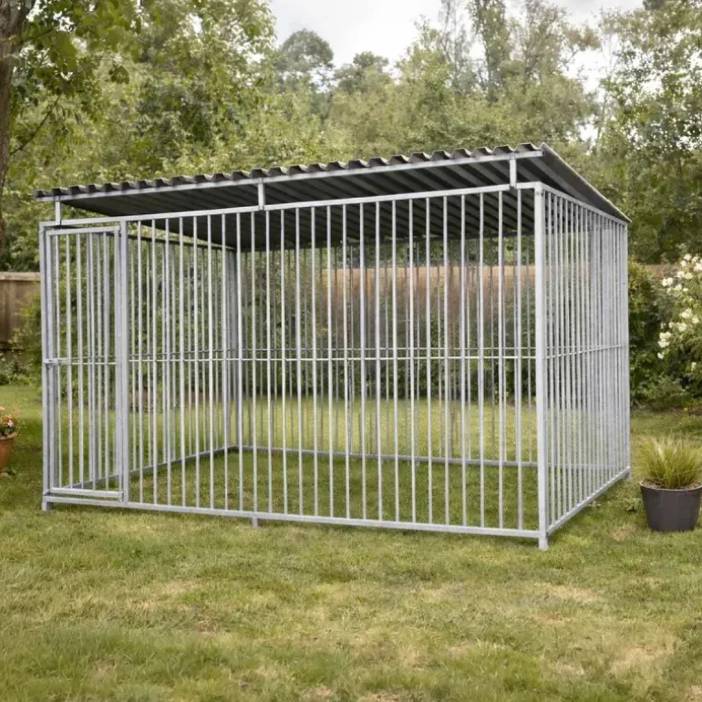 Panneau de chenil à barreaux 1,50m - Hauteur 184cm