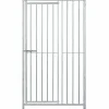 Panneau de chenil à barreaux 1,5m avec porte - Hauteur 184cm