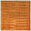 Panneau de clôture en bois occultant 180x180x2,5cm - Pin traité