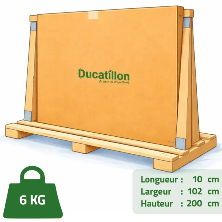 Panneau de volière aluminium avec porte – 102 x 200 cm