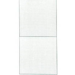 Panneau grillagé 1 X 2m maille 25 X 25 mm volière cage à pâturer