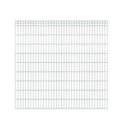 Panneau grillagé rigide 200 x 193 cm - Grillage soudé galvanisé époxy