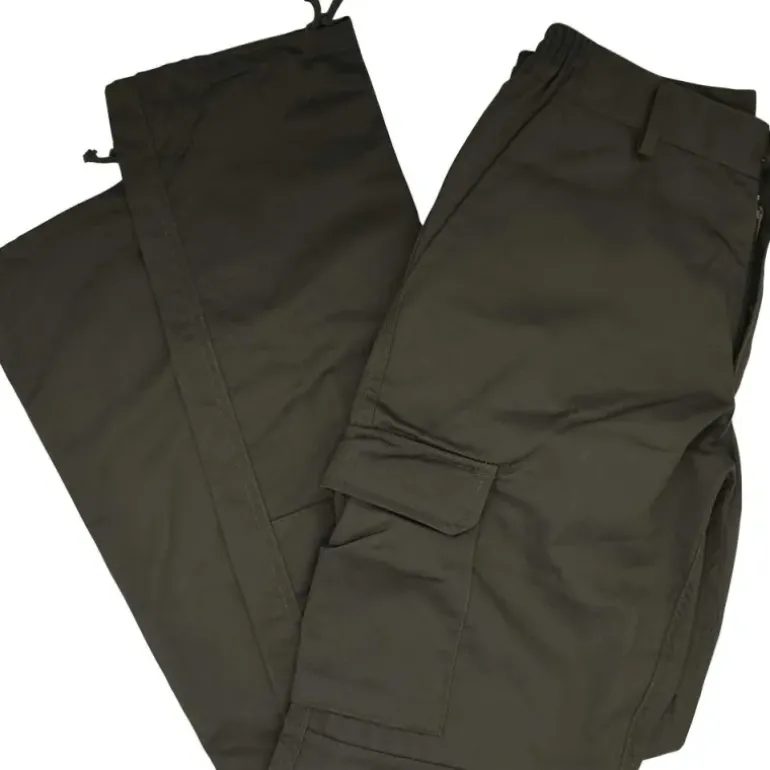 Pantalon Basic polyester coton noir 36 à 60