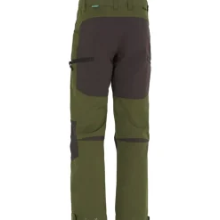Pantalon chasse enfant Lynx polyester coton vert 6 à 16 ans