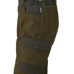 Pantalon de chasse anti-ronces Percussion kaki T38 à 60