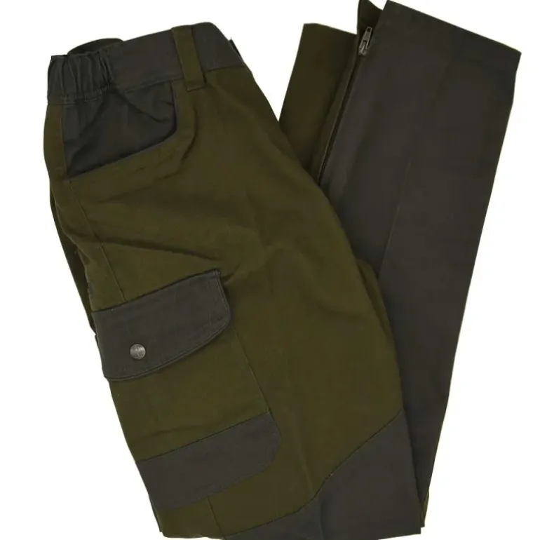 Pantalon de chasse anti-ronces Percussion kaki T38 à 60