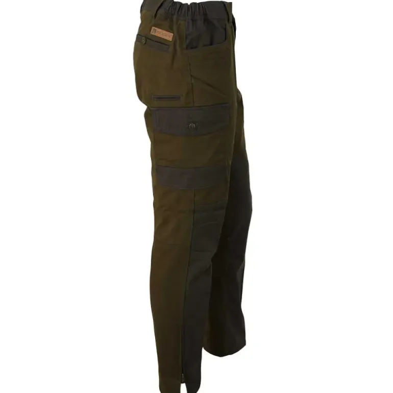 Pantalon de chasse anti-ronces Percussion kaki T38 à 60