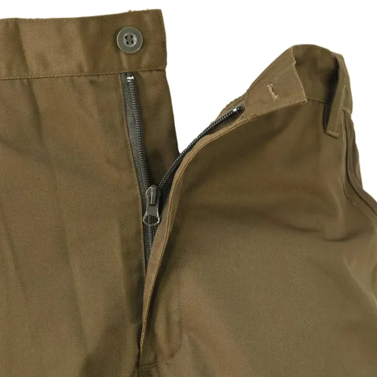 Pantalon de chasse T649N polyester coton marron taille 60