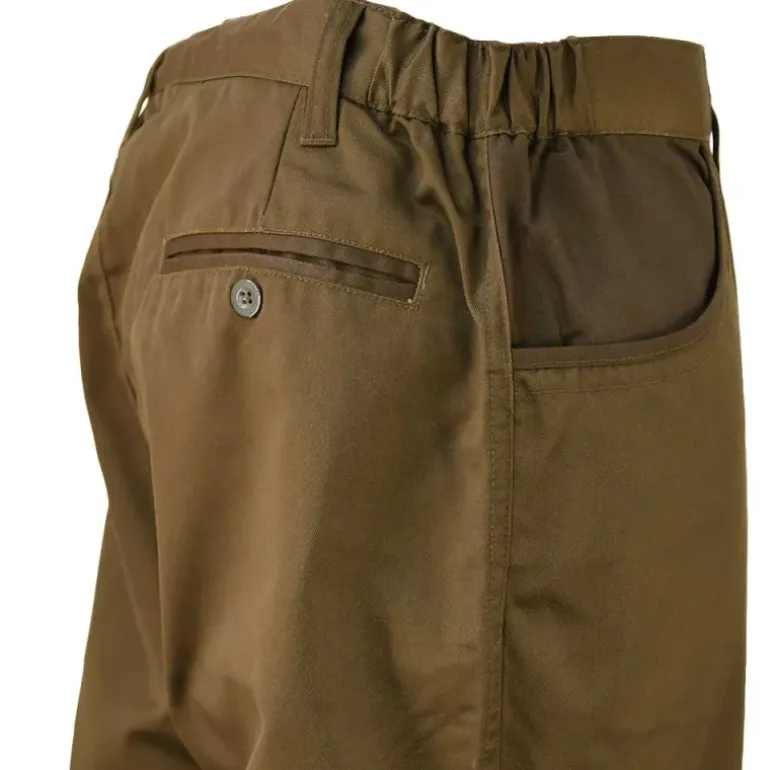 Pantalon de chasse T649N polyester coton marron taille 60