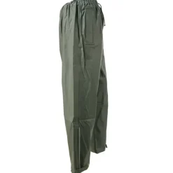 Pantalon de pluie Tonerre imperméable polyuréthane pvc kaki foncé