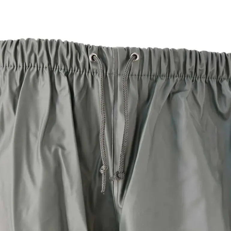 Pantalon de pluie Tonerre imperméable polyuréthane pvc kaki foncé