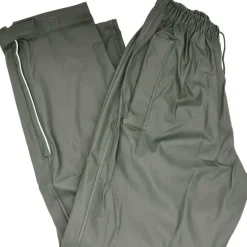 Pantalon de pluie Tonerre imperméable polyuréthane pvc kaki foncé