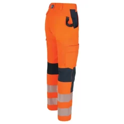 Pantalon de travail homme Hector Herock® - Orange - Multi-poches professionnelles