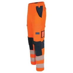Pantalon de travail homme Hector Herock® - Orange - Multi-poches professionnelles