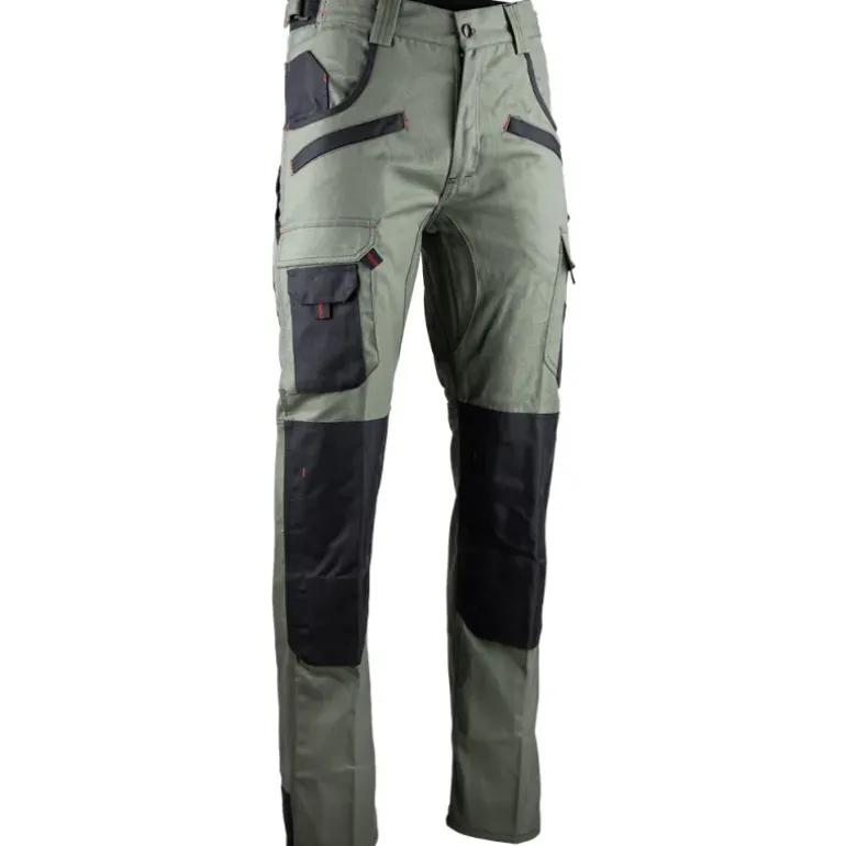 Pantalon de Travail Pro Kaki Ultra Résistant de 38 à 50