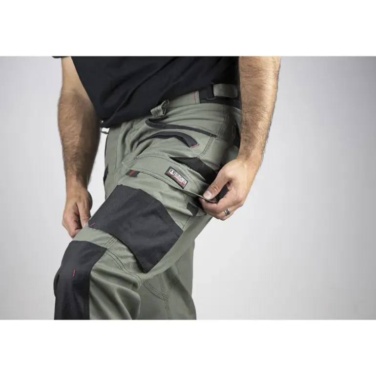 Pantalon de Travail Pro Kaki Ultra Résistant de 38 à 50